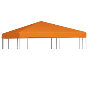 vidaXL Prieeldak 310 g/m² 3x3 m oranje