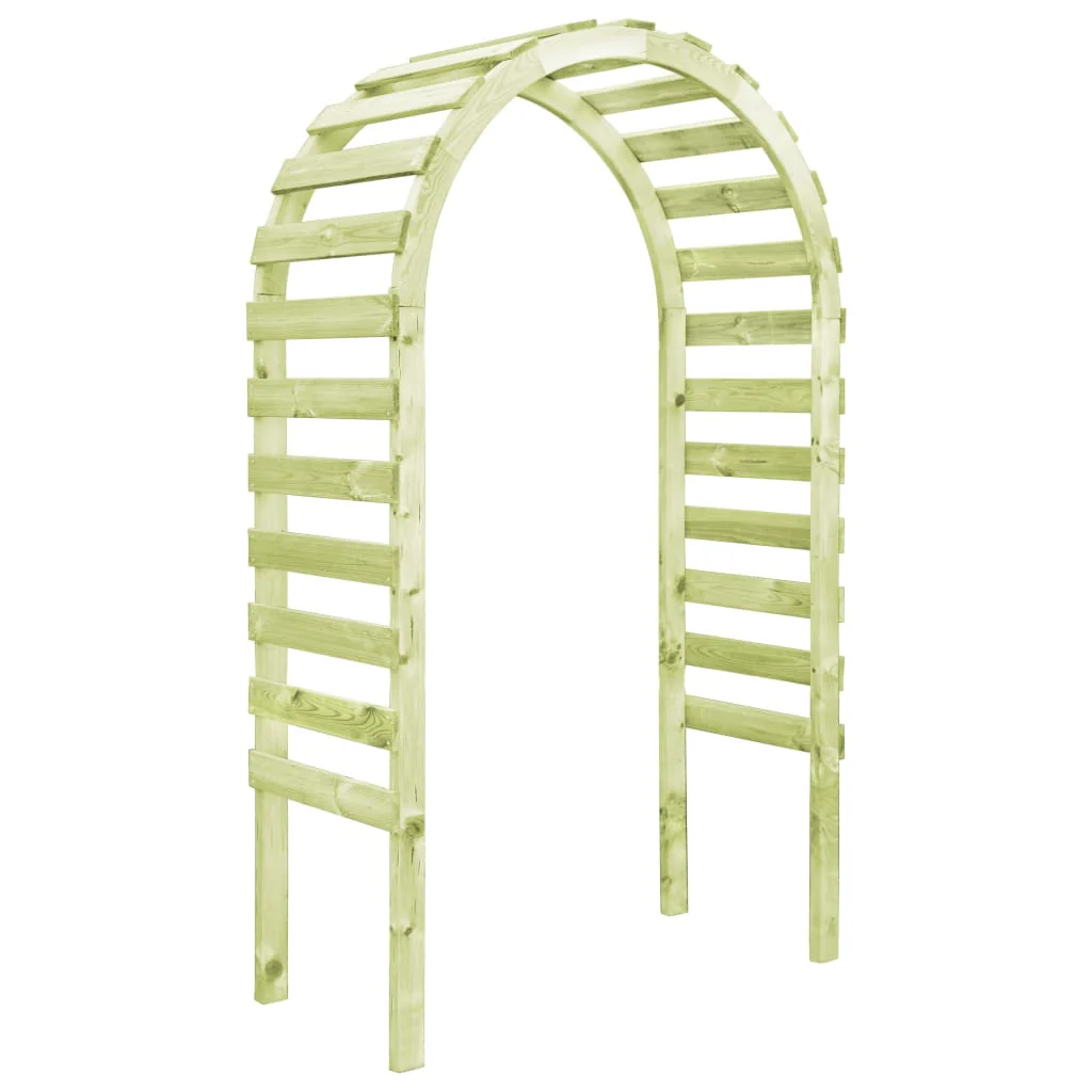 vidaXL Pergola 130x60x230 cm geïmpregneerd grenenhout - Afbeelding 2