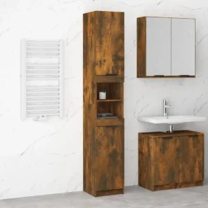 Badekamerkaptafels van bewerkt hout met ruime opbergruimte
