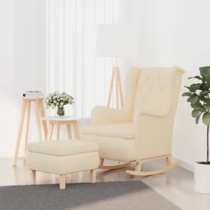 Comfortabele fauteuil met voetenbank voor ontspanning