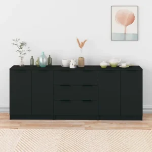 Dressoirs van bewerkt hout gemakkelijk schoon minimalistische uitstraling