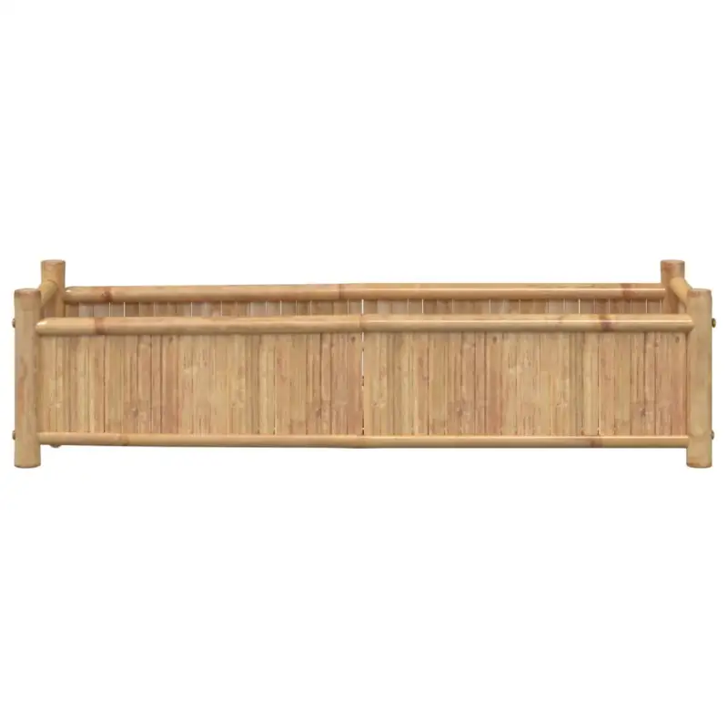 Duurzame bamboe plantenbak voor tuin, balkon en terras - Afbeelding 5