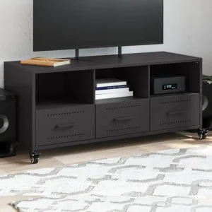 Eenvoudig en stevig tv-meubel voor in de woonkamer