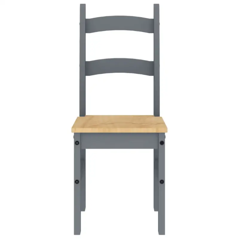 Eetkamerstoelen van massief grenenhout eenvoudig schoon en tijdloos - Afbeelding 5