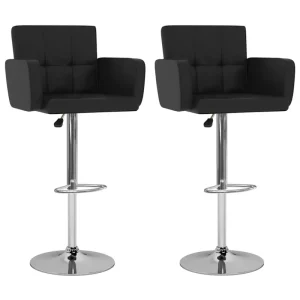 Elegante moderne barkrukkenset met kunstlederen zitting en rugleuning