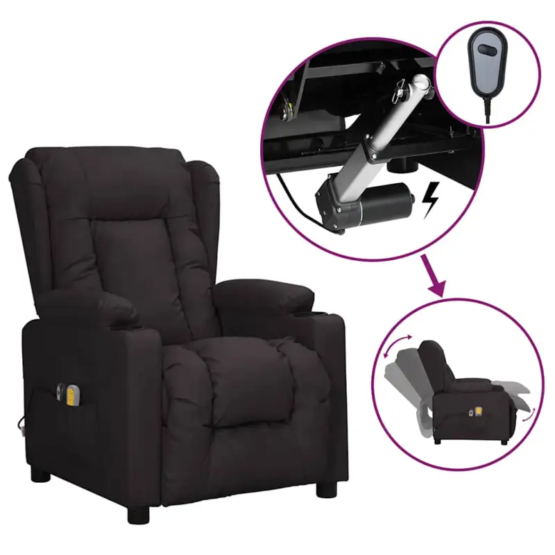 Elektrische massagefauteuil met verstelbare stoel voor ultiem comfort