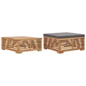 Fijn geschuurde modulaire tuinbanken voor gezellige buitenmomenten