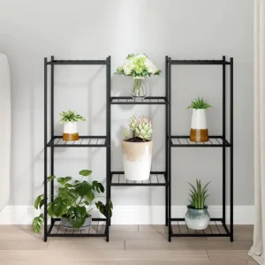 Hoek-Plantenstandaard van IJzer voor Decoratie en Tuingebruik