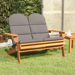 Houten tuinbank in Adirondack stijl van massief acaciahout