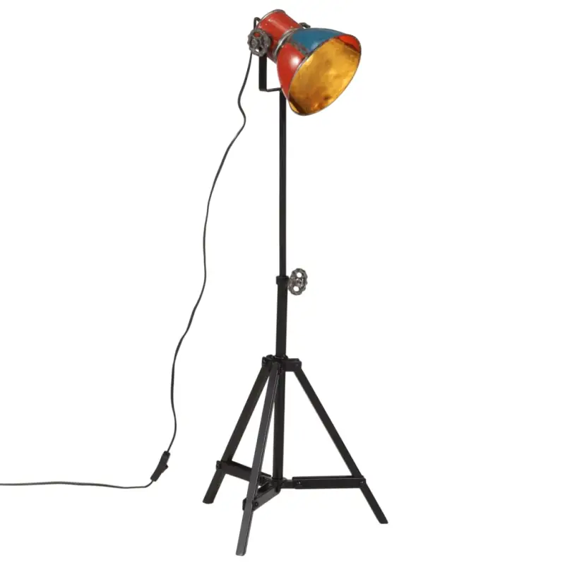 Industriële vloerlamp met E27 fitting voor een opvallende inrichting - Afbeelding 2