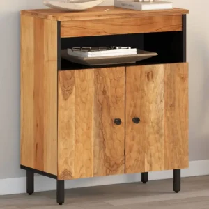 Klassieke Dressoir in Massief Acaciahout met Tijdloze Uitstraling