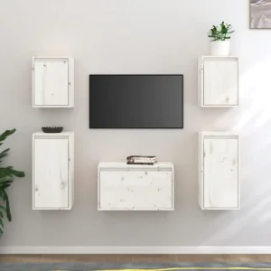Klassieke TV-meubels van massief grenenhout met trendy design