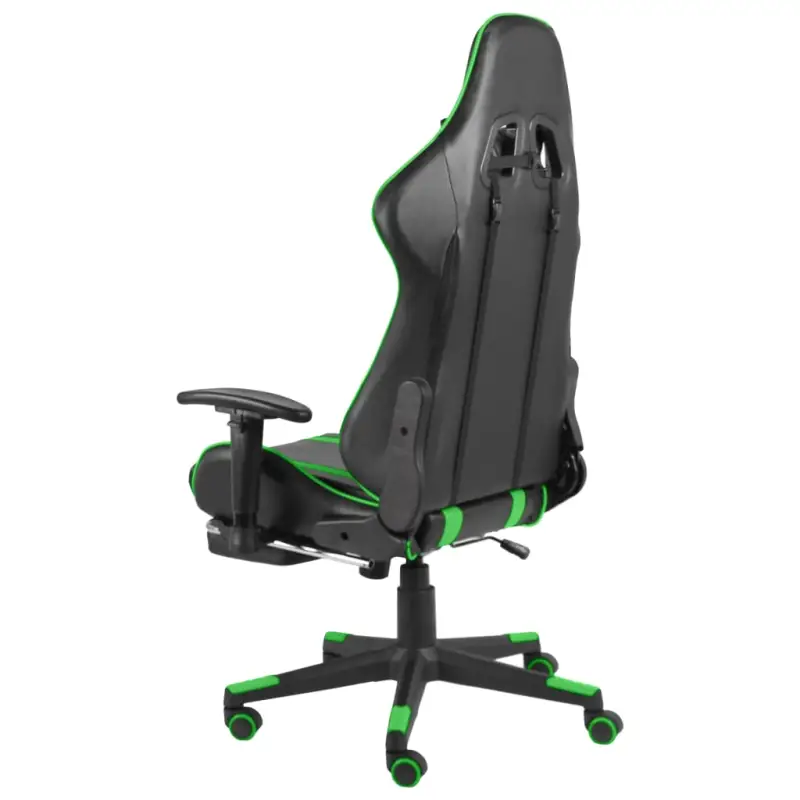 Luxe gamingstoel met uittrekbare voetensteun voor optimaal comfort - Afbeelding 5