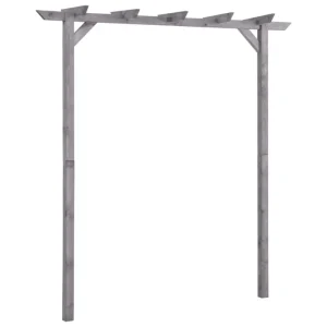Stijlvolle houten pergola van geïmpregneerd grenenhout voor tuin en terras