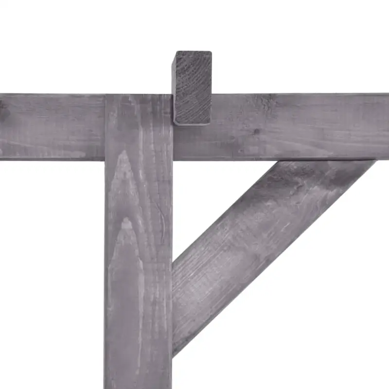 Stijlvolle houten pergola van geïmpregneerd grenenhout voor tuin en terras - Afbeelding 5