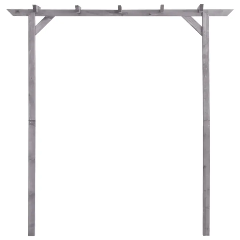 Stijlvolle houten pergola van geïmpregneerd grenenhout voor tuin en terras - Afbeelding 3