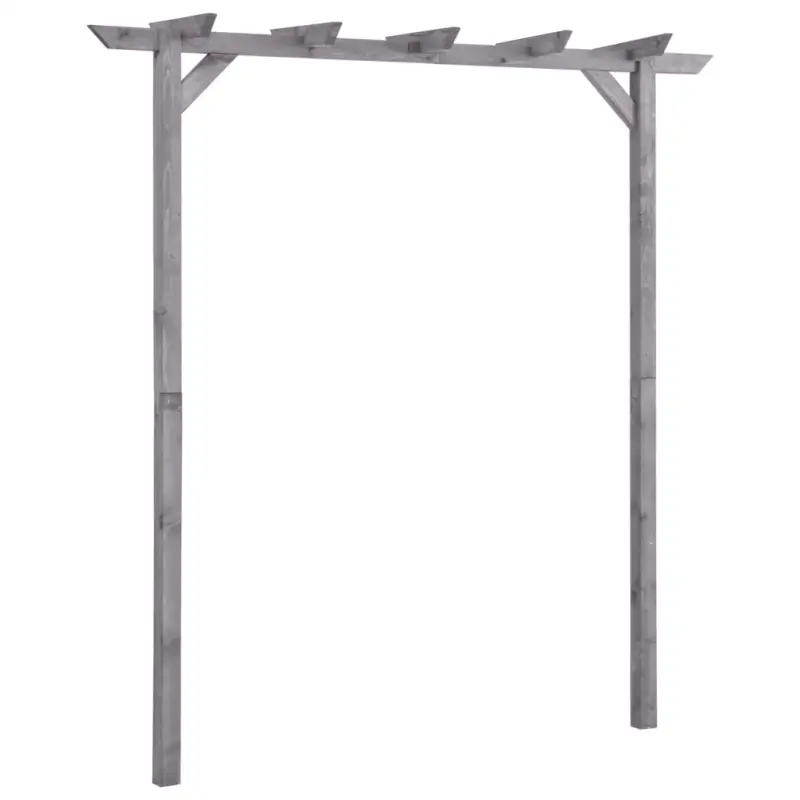 Stijlvolle houten pergola van geïmpregneerd grenenhout voor tuin en terras - Afbeelding 7