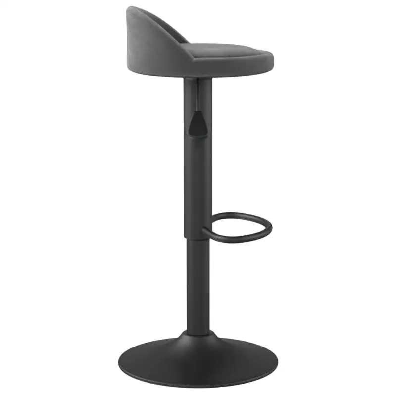 Trendy barkrukken met fluwelen bekleding en modern design - Afbeelding 6