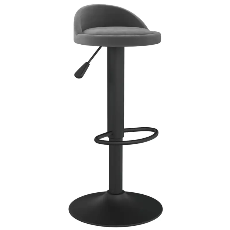 Trendy barkrukken met fluwelen bekleding en modern design - Afbeelding 4