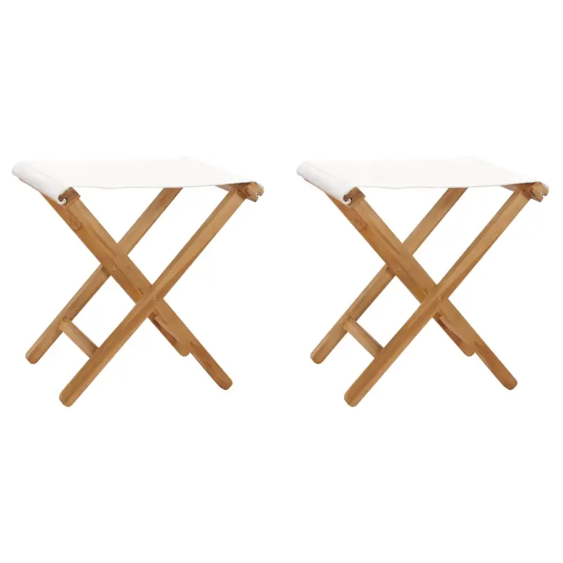 Tuinstoelen van hard teakhout met fijn geschuurd oppervlak - Afbeelding 2