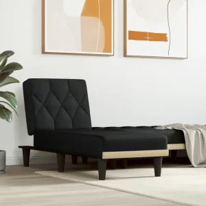 Verstelbare chaise longue met compacte totale afmetingen voor kleine ontspanningshoekjes