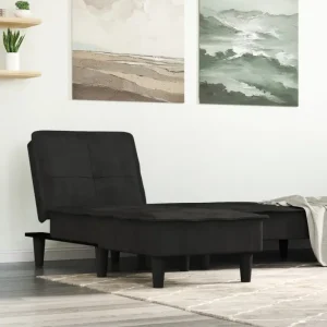 Verstelbare chaise longue met compacte totale afmetingen voor kleine ruimtes
